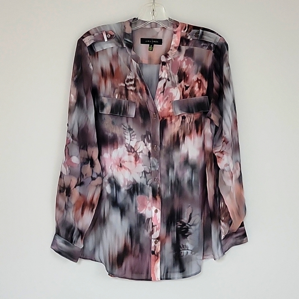 Jollibee flower spring Blouse size 10
